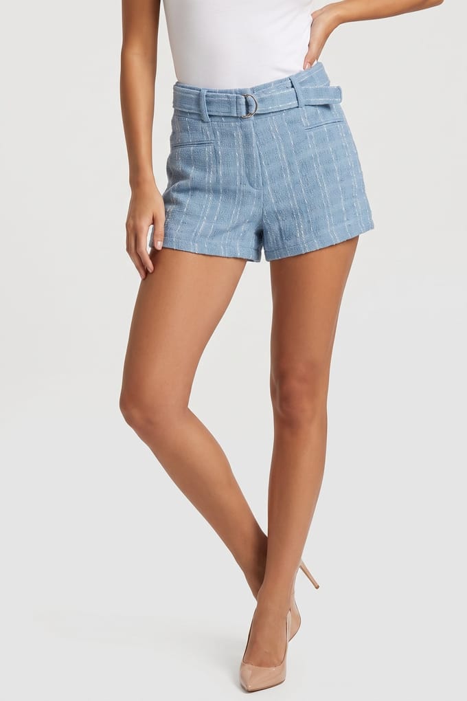 IRO Paris Zaira Short Blue Größe: 40 | Kurze Sporthosen Outlet | Damen | Blau