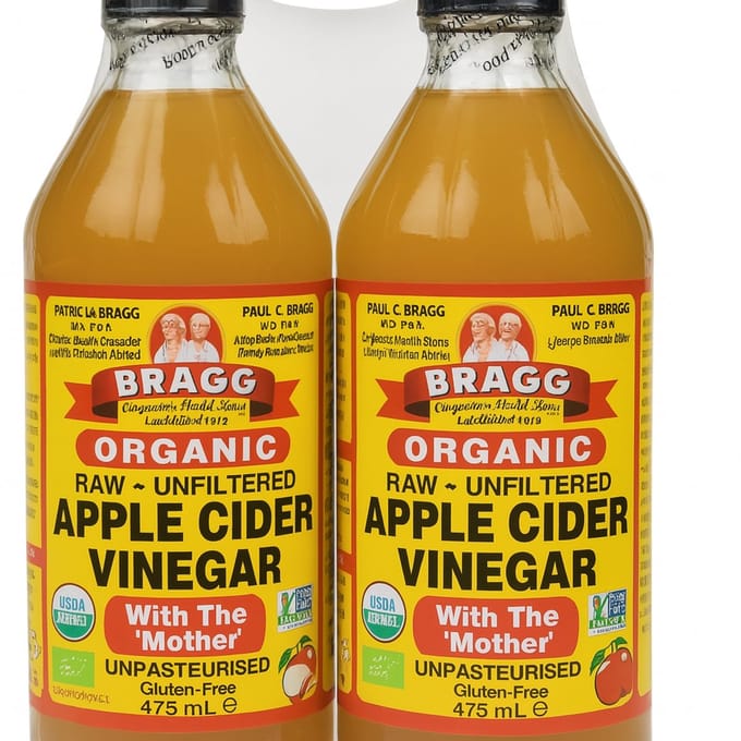 Bragg apple cider azijn - Apple vinegar - 2 x 473 ml - Voedingssupplement - Multipack - Voordeelbundel