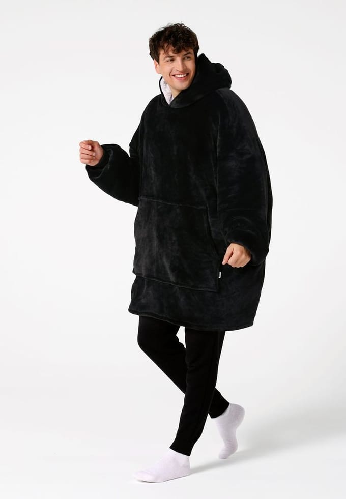 "Pure Black" Knuffeltrui Huggie