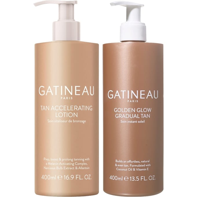 Gatineau Golden Glow Gradual Tan & Tan Accelerating Lotion Duo 800ml