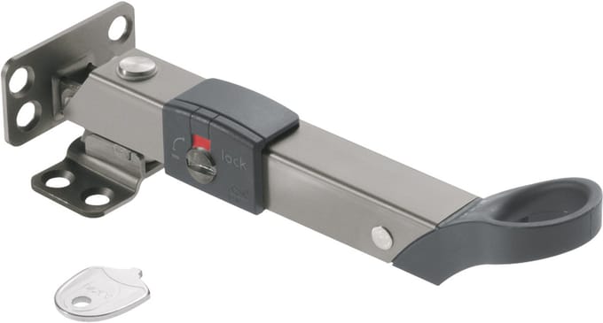 AXA Veiligheids Combi-Raamuitzetter AXAflex Security - RVS grijs - Kunststof grijs - SKG2