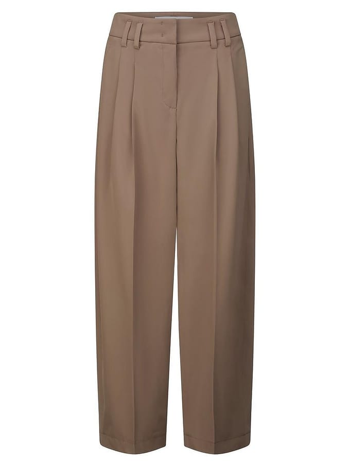 Comfort Fit-7/8-broek Van Raffaello Rossi bruin