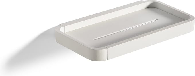 Zone Denmark Rim Doucheplank 22 x 11,4 x 2 cm White