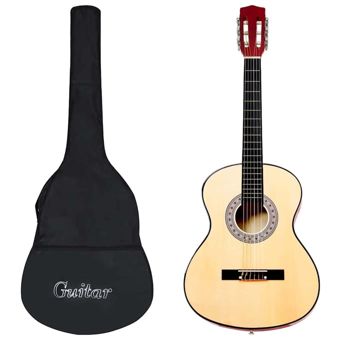 vidaXL - Gitaar - klassiek - beginner - met - tas - 3/4 - 36"