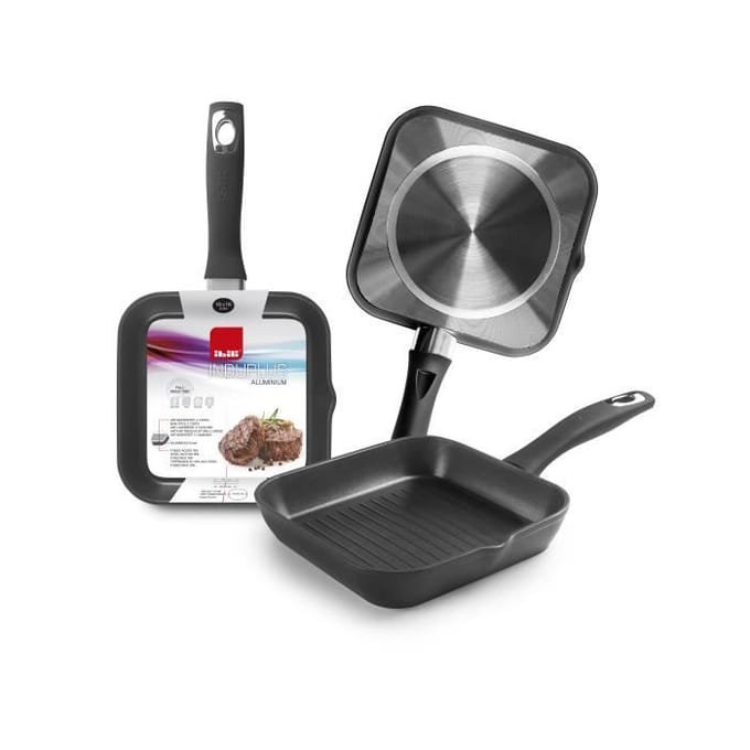Grill - IBILI - New Induplus - 18 cm - Aluminium - Anti-aanbaklaag zonder PFOA