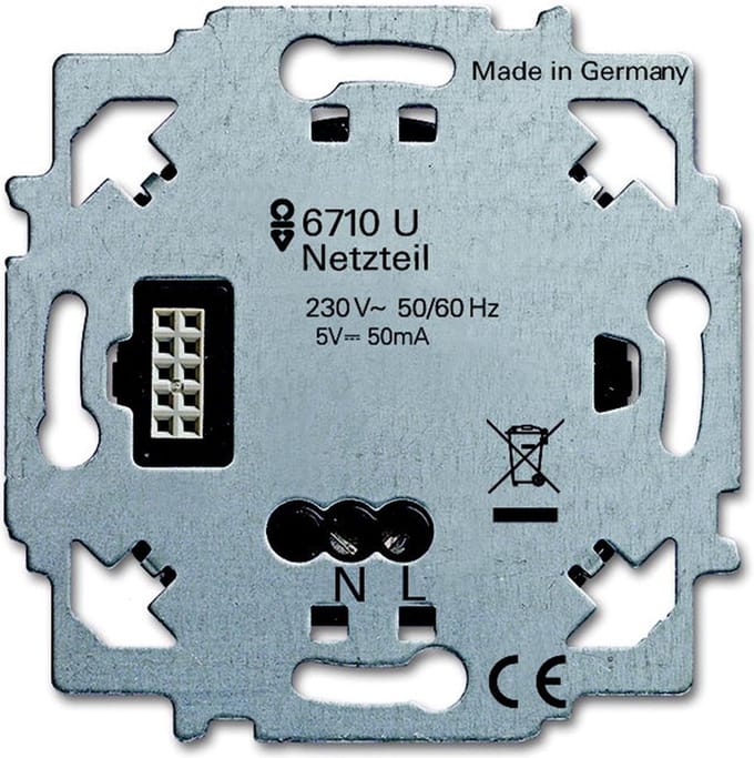 ABB Busch-Jaeger Zigbee voeding stekkerdoos 6710 U - 2CKA006710A0001 - E3T3M