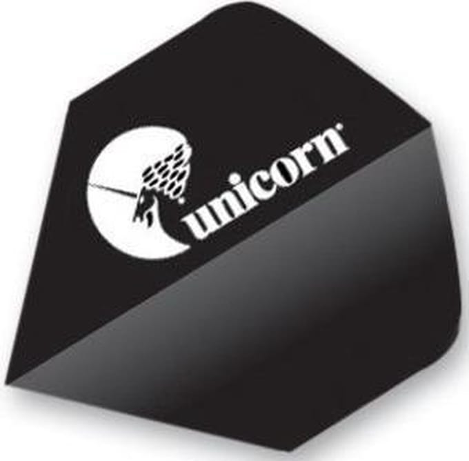 Unicorn Maestro 125 Big Wing - Black - Dart Flights