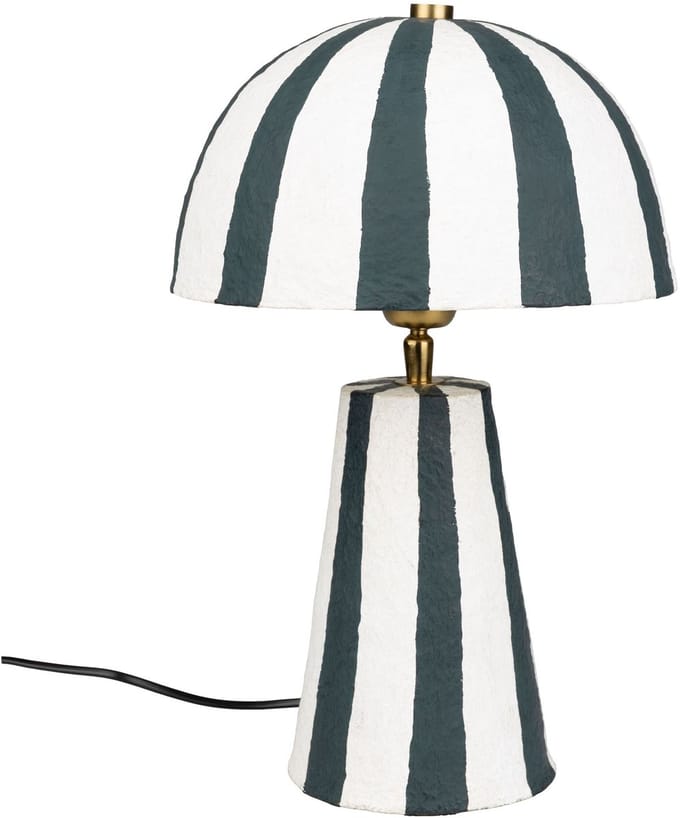 Bold Monkey Zebra Rebel Tafellamp Zwart