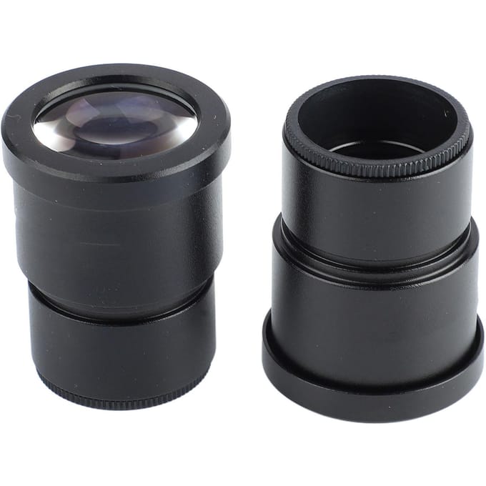 Paire d'oculaires de microscope WF10X, oculaire grand angle pour microscope stéréo
