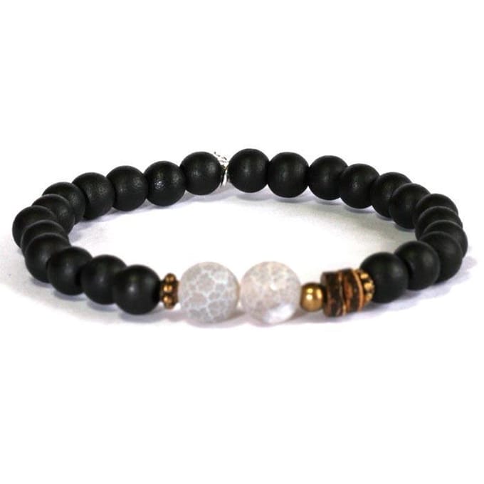 Heaven Eleven Men - Zwart met Crushed Agaat
