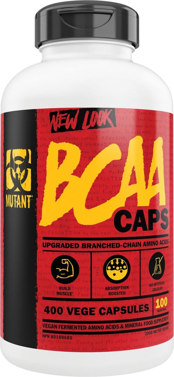 Mutant BCAA Caps - 400 capsules