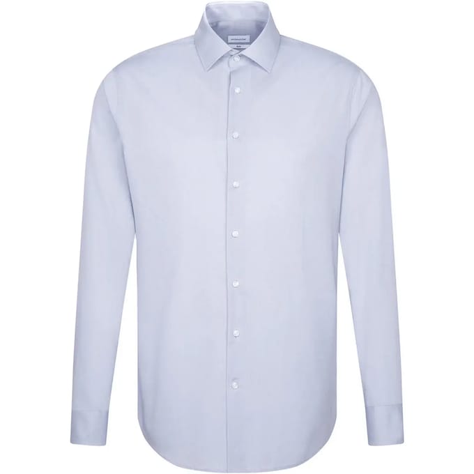Seidensticker Men´s Shirt Slim Fit Long Sleeve SN675198 - light blue - 36