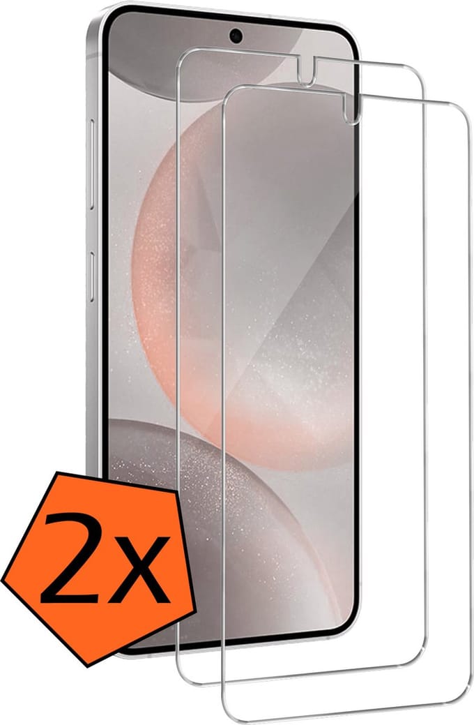 Screenprotector - 2 Stuks - Geschikt voor Samsung Galaxy S24 Plus - Extra Sterk - Gehard Glas - Beschermglas - Tempered Glass - Screen Protector