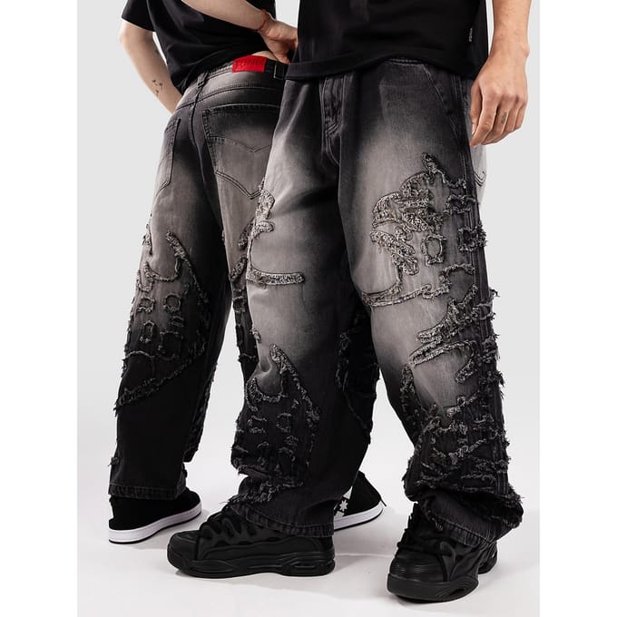Vitriol Drained Levitate Jeans grijs
