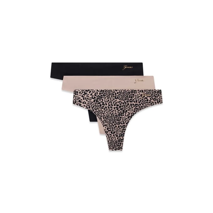Dames string Guess Raw Cut (x3)