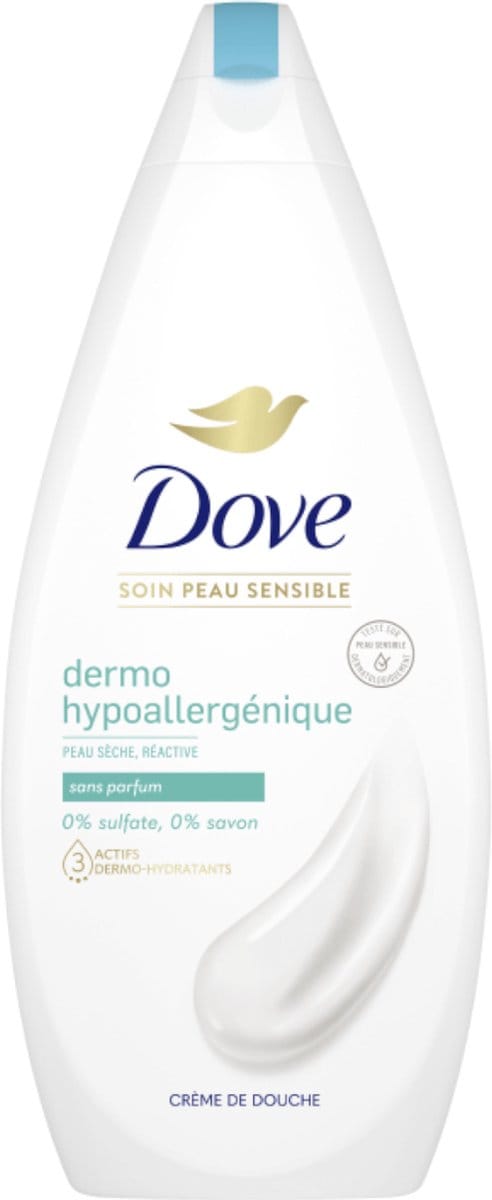 Dove 750ml douchecrème hypoallergeen