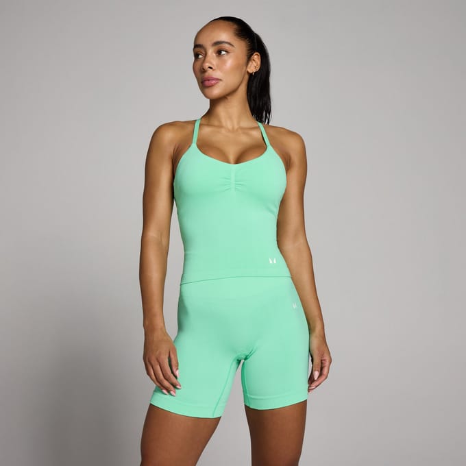 MP Dames Tempo Naadloze met Bandjes Top - Mintgroen - XS