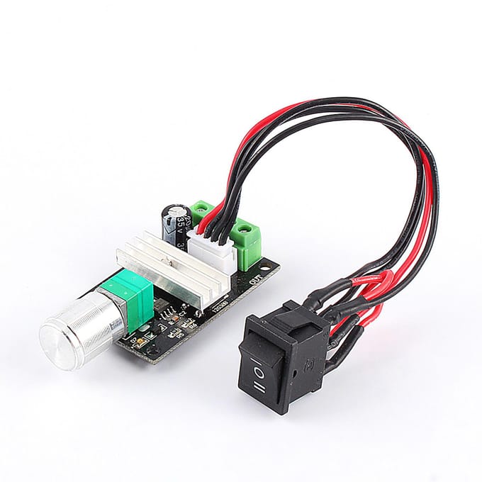 6‑28V 3A Omkeerbare Pulsbreedte PWM DC Motor Snelheidsregelaar Controller Schakelaar