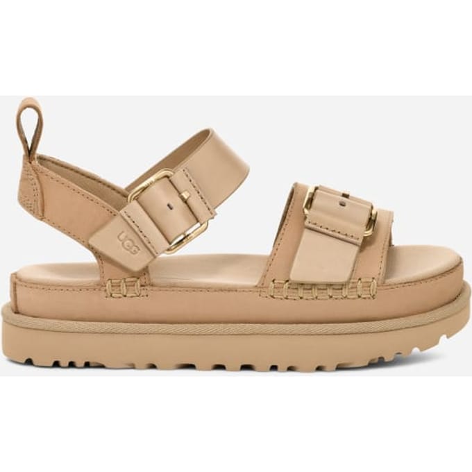 UGG® Goldenstar Villa in Brown, Maat 40, Nubuck/Leder