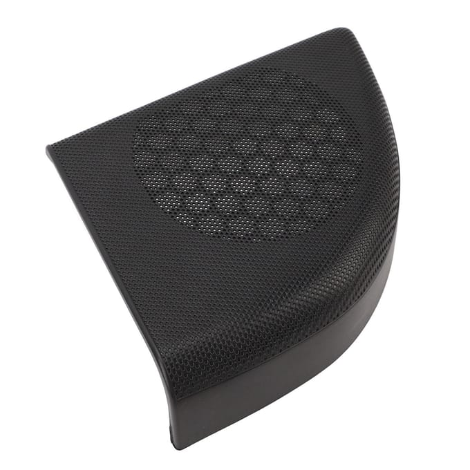 Grille de protection pour haut-parleur de porte, garniture décorative de remplacement pour haut-parleur de porte intérieure pour Benz C230 black