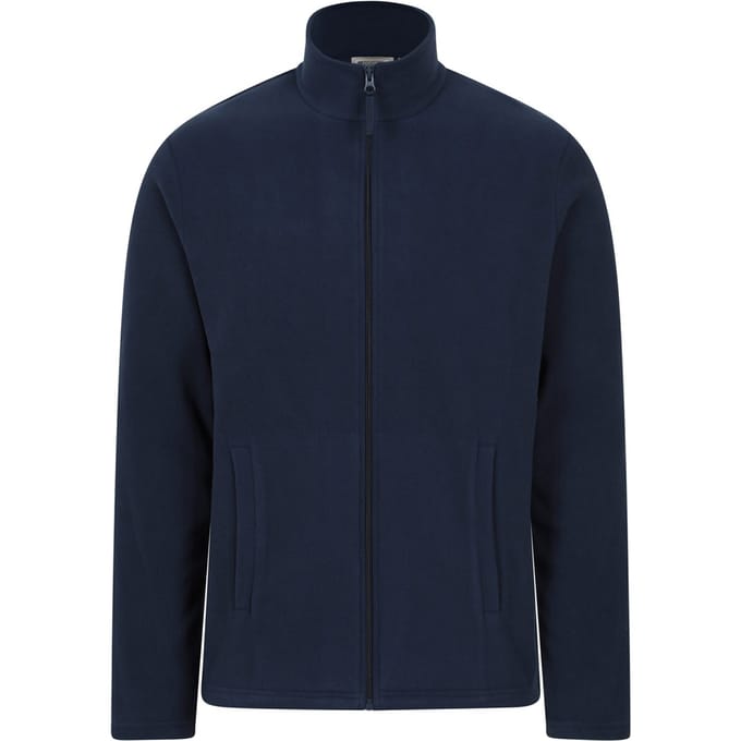 Mountain Warehouse Heren Raso Full Zip Fleece Top (Marine)