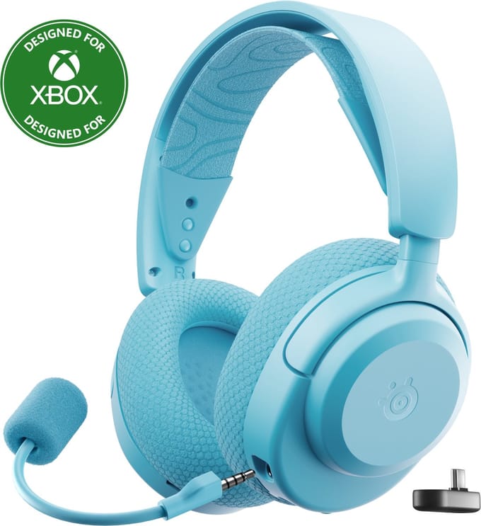 SteelSeries Arctis Nova 3X Wireless - Draadloze Gaming Headset - Xbox, PC, Switch - Aqua