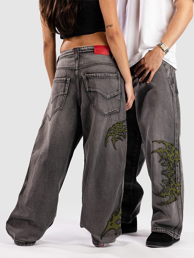 Vitriol Void Infect Jeans grijs