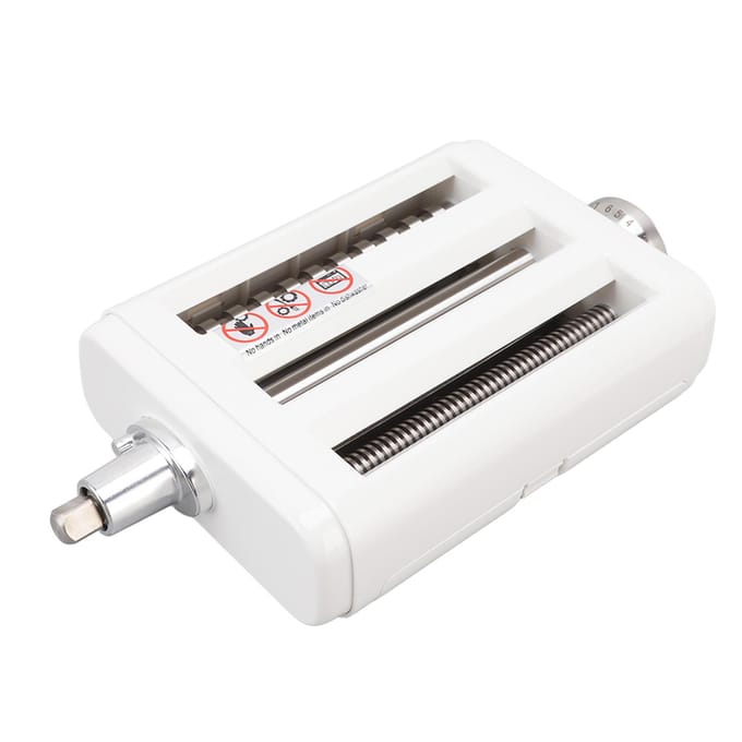 3-in-1 Pastamaker Opzetstuk Roestvrij Staal Standmixer Opzetstuk Pastavel Wals white
