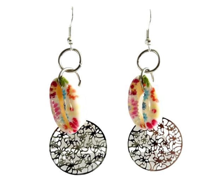 2 Love it Kauri Bloemen - Oorbellen