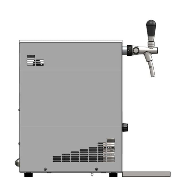 Tapsysteem, Biertap, Pygmy 2-kraans van roestvrij staal, 20 liter/u