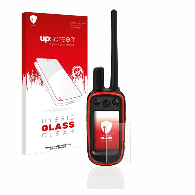upscreen - Screenprotector voor Garmin Alpha 100 - Folie Beschermfolie Beschermglas transparant