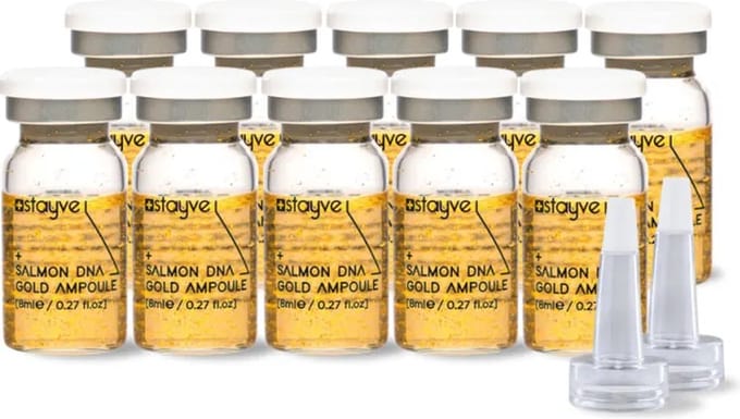 Stayve Zalm DNA Gold 10x 8ml ampullen met 2x doseerdop