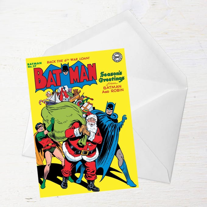 Batman Christmas Greetings Card - Standard Card
