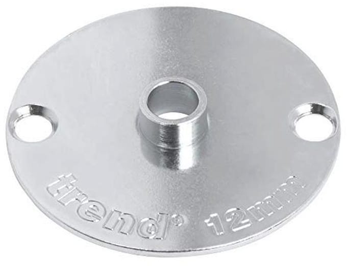 Stalen geleidebus 12 mm voor sjabloonroutering - Euro Style Compatibel
