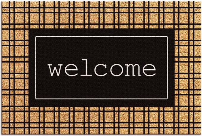 MD Entree - Deurmat - Kokosmat - Finesse - Wire Welcome - 40 x 60 cm