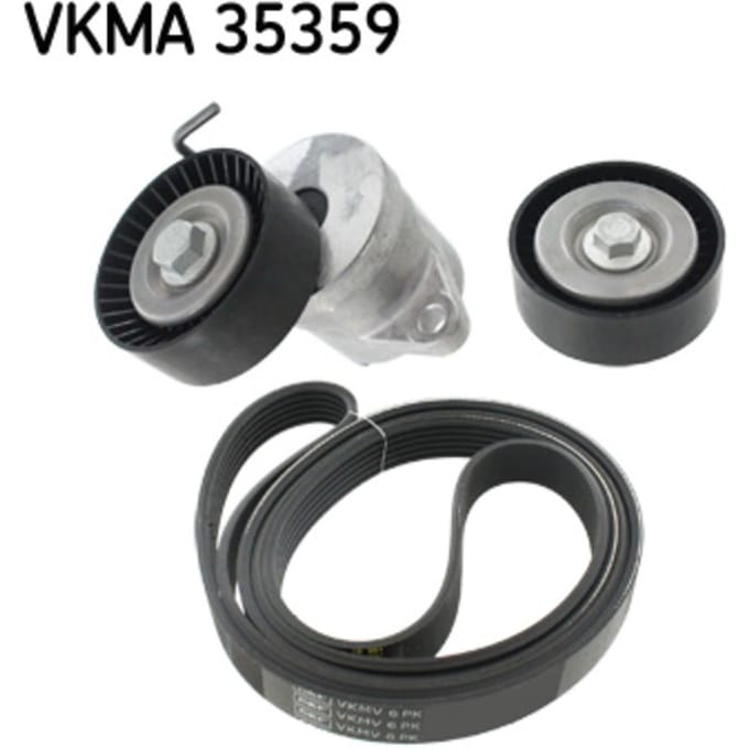 Poly V-riem set SKF VKMA 35359
