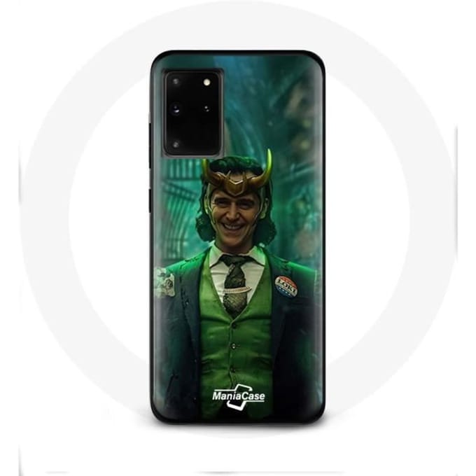 Coque de protection - Maniacase - Samsung Galaxy S11 Plus - Souple - Noir - Loki Thor Ragnarok