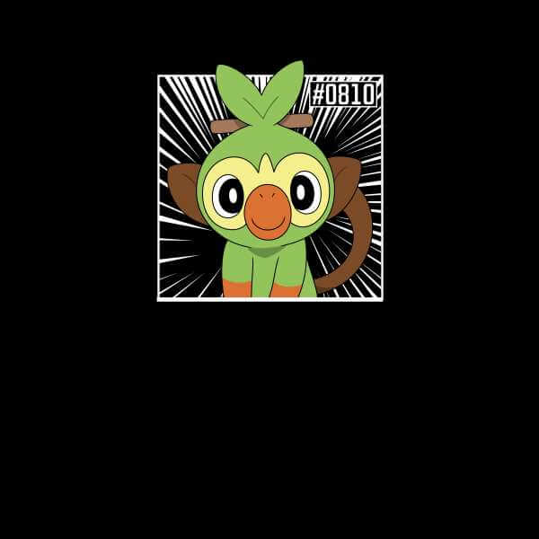 Pokemon Grookey Men's T-Shirt - Black - S
