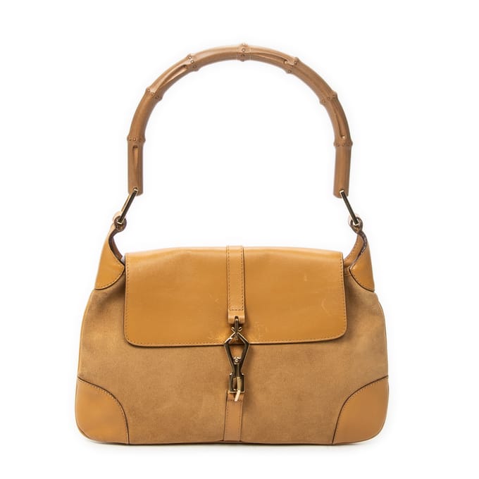 Bamboo Flap Jackie   schoudertas
