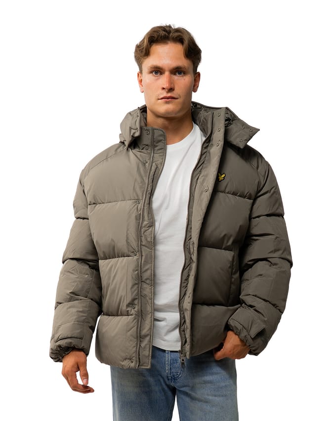 Lyle & Scott Hooded Puffer Jas Heren - Maat XL