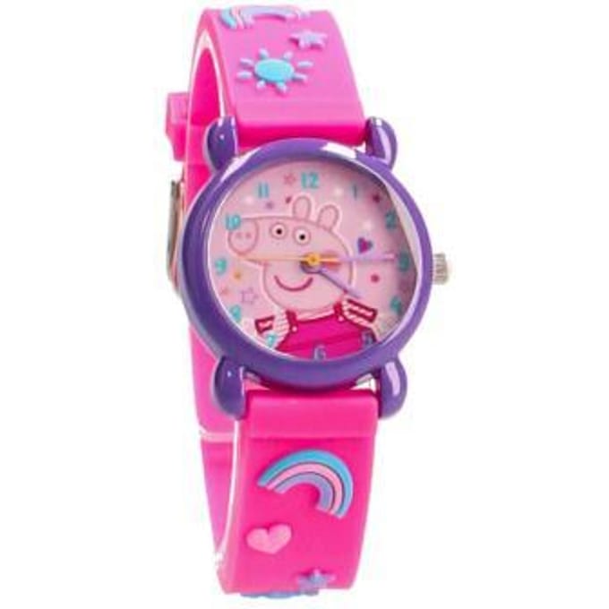 Peppa Pig Spending Time Together Horloge - Roze