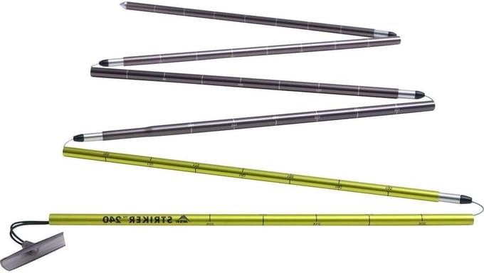 Meetlat - Meetinstrument - Precisie Meten - Compact Ontwerp - 24 cm - Zilver