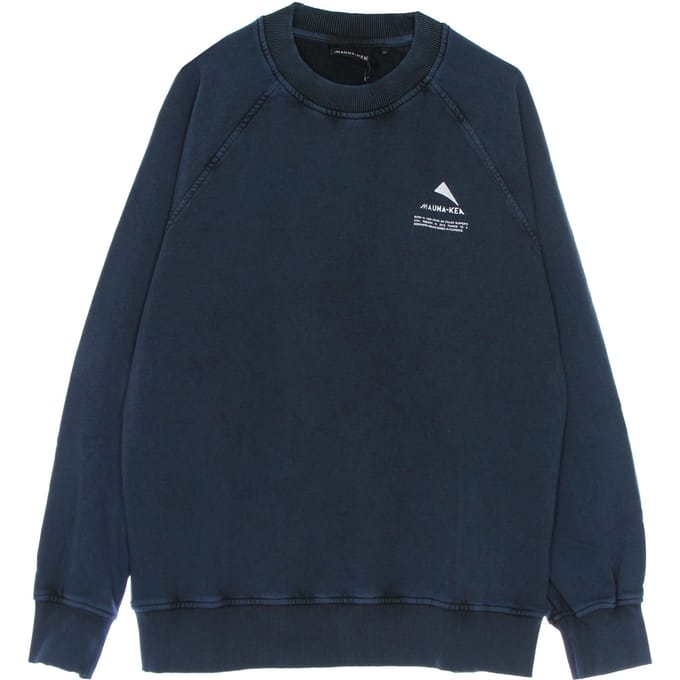 Lichtgewicht herensweatshirt met ronde hals Raglan-sweashirt Petroleum