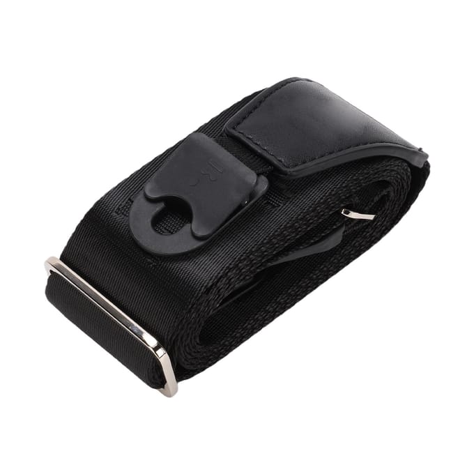 Gitaarband 50 mm Breed Nylon Snelontgrendelingsband Metalen Gespen Past op Akoestische Elektrische Bas Heavy Duty Ondersteuning 50 kg Belasting zwart