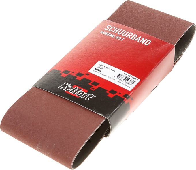 Kelfort Schuurband 100X610 Korrel 120 - 3 Stuks - 1527427