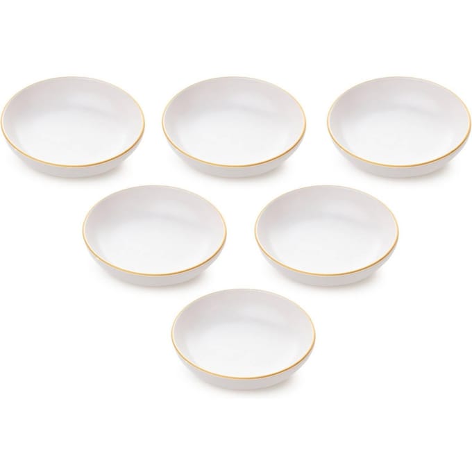 Set van 6 sauskommen Brianna keramiek | Hermia