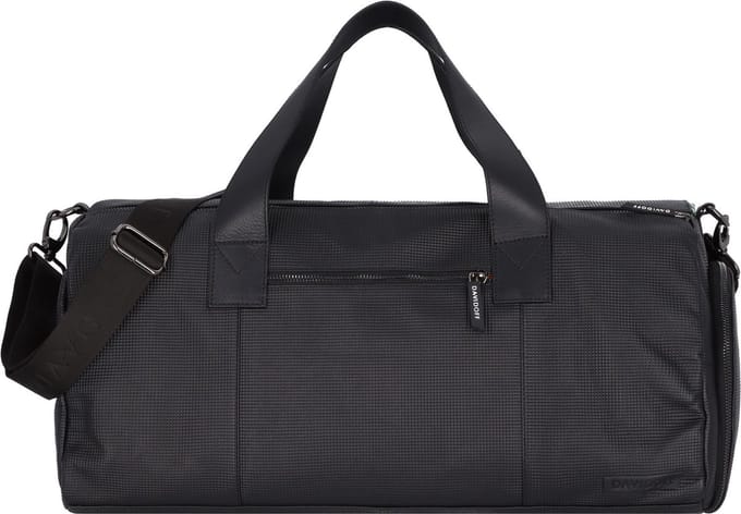 Davidoff Paris Weekender reistas Leer 53 cm - schwarz