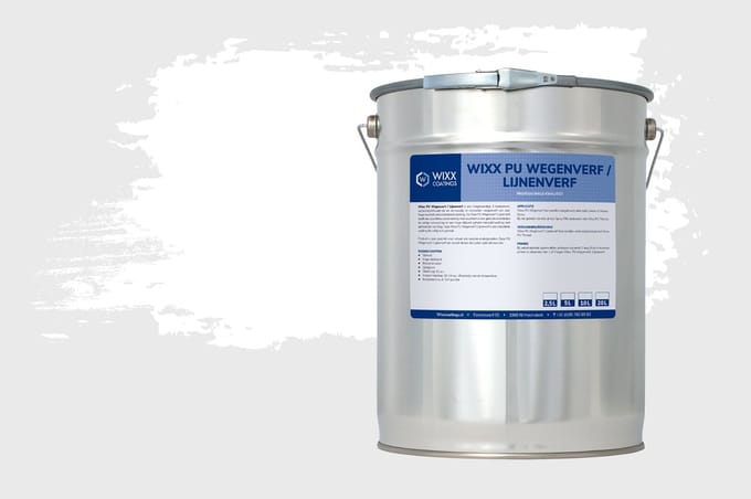 Wixx PU Wegenverf Lijnenverf - 20L - Wit