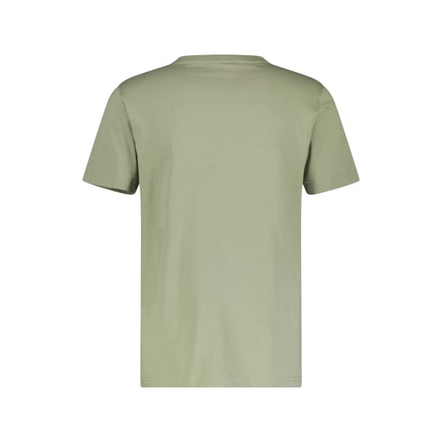 Lerros T-shirt Basic T Shirt Met Logosteek 2473000 609 Mannen Maat - L