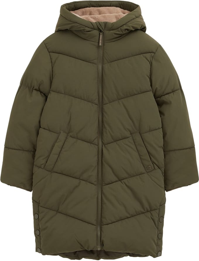 WE Fashion Meisjes lange pufferjas